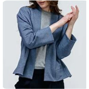 Ministry of Supply - Fusion Terry Cardigan in Gray size M